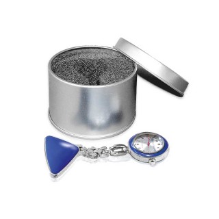 Schwesternuhr ratiomed blau/silber in Metalldose