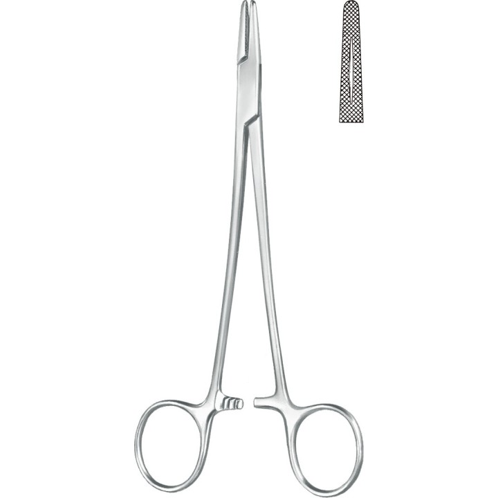 Supports d'aiguille avec chenal, 16cm